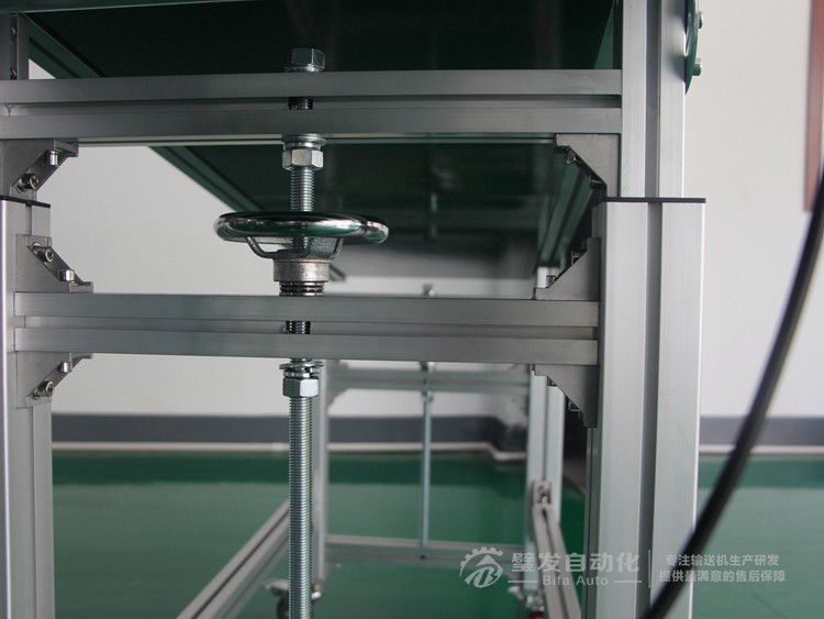 機(jī)械手配套標(biāo)準(zhǔn)高端帶平臺(tái)皮帶輸送機(jī)