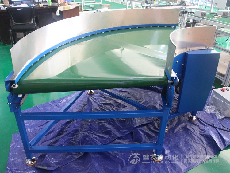 碳鋼藍(lán)色烤漆加擋邊90度皮帶轉(zhuǎn)彎?rùn)C(jī) 碳鋼藍(lán)色烤漆加擋邊90度皮帶轉(zhuǎn)彎?rùn)C(jī)